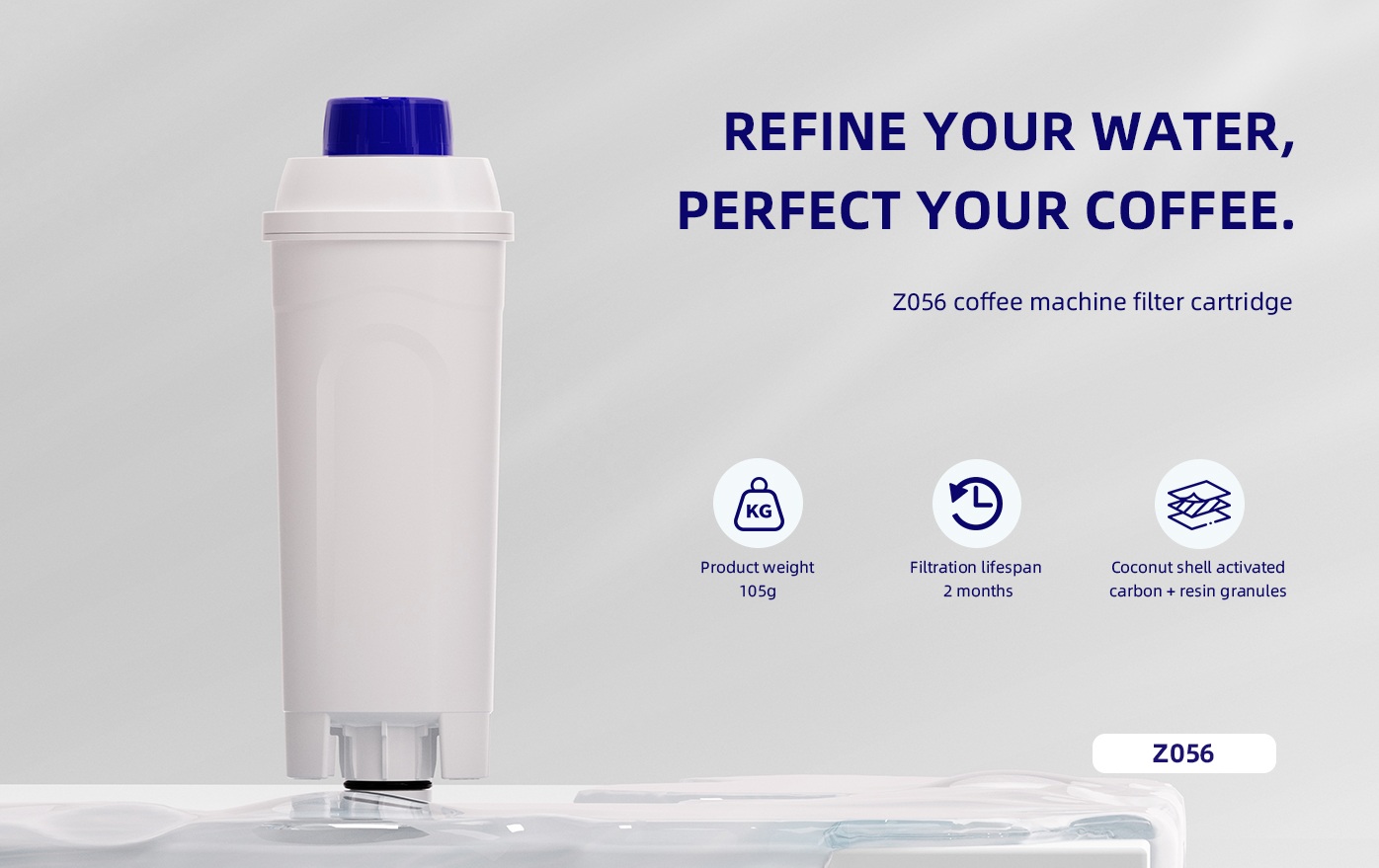 Z056 coffee machine water filter cartridge_PUREZA
