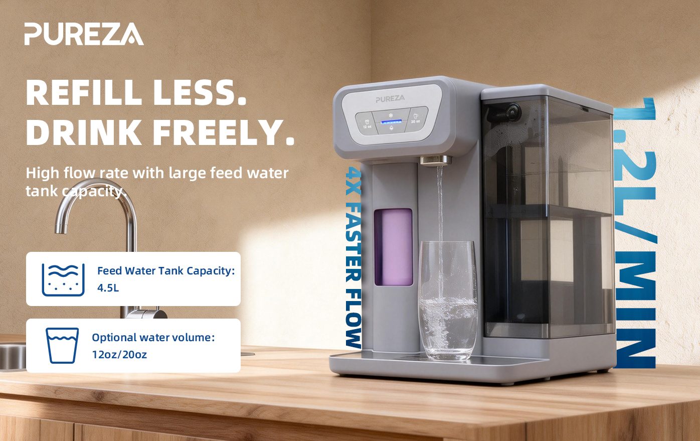 Countertop Cooling Water Dispenser