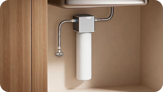 Sistemas de ósmosis inversa debajo del fregadero