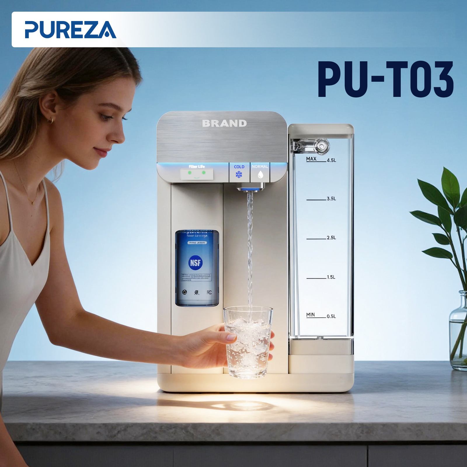Home and Office Countertop Water Dispenser